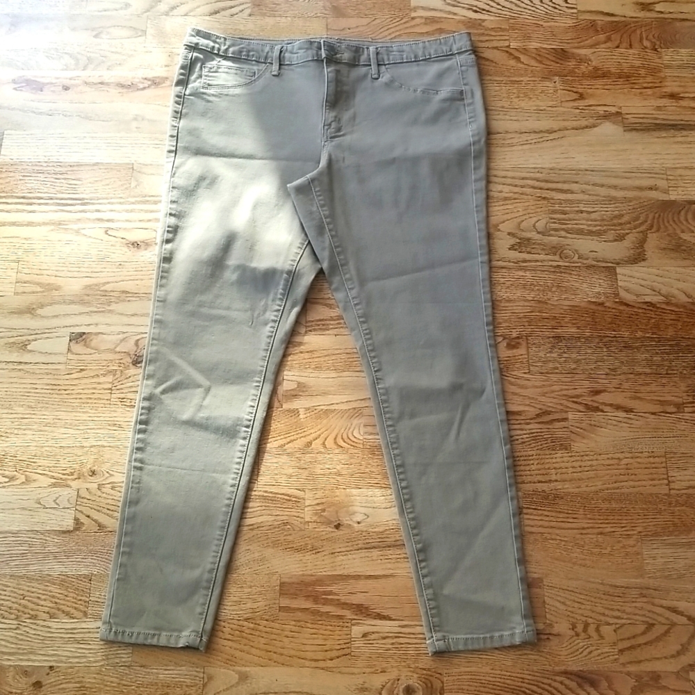 (16) Mossimo Supply Co. Mid Rise Denim Leggings Jeggings 90s Club Night Out